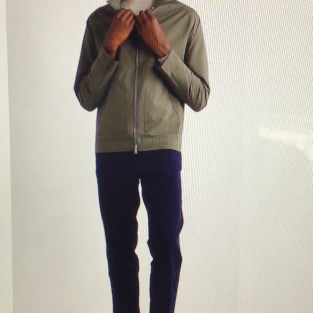 NWT Men’s Peter Millar Excursionist Flex Shell Bomber Jacket. Olive Green XL